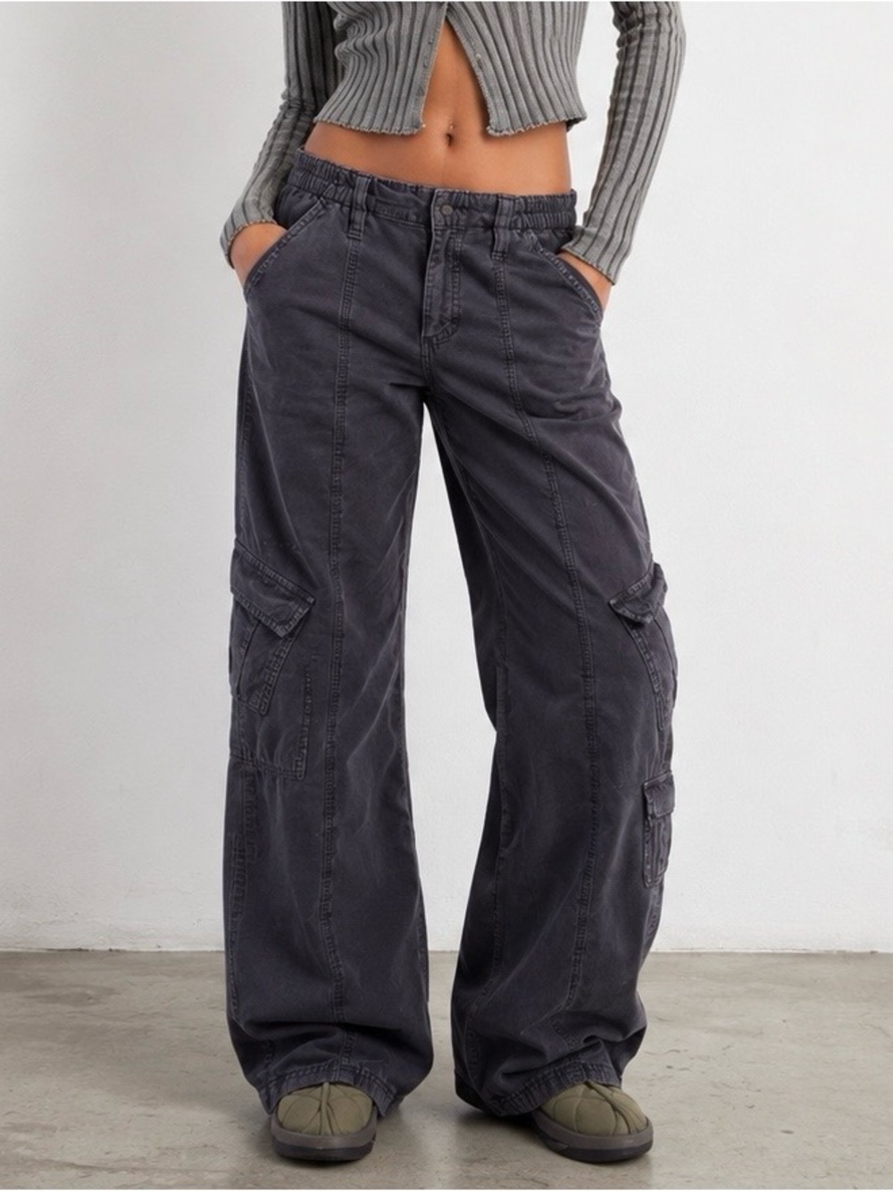 BDG Y2K Cargo Pants in Brown